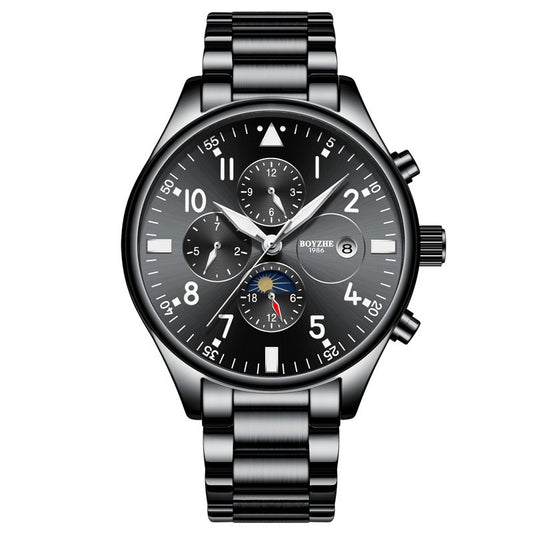 Automatic Mechanical Watch Steel Belt