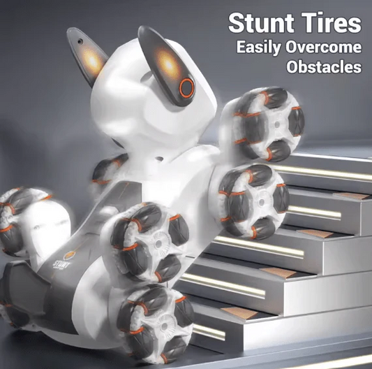 8‑Wheel Multi‑Functional RC Robot Dog