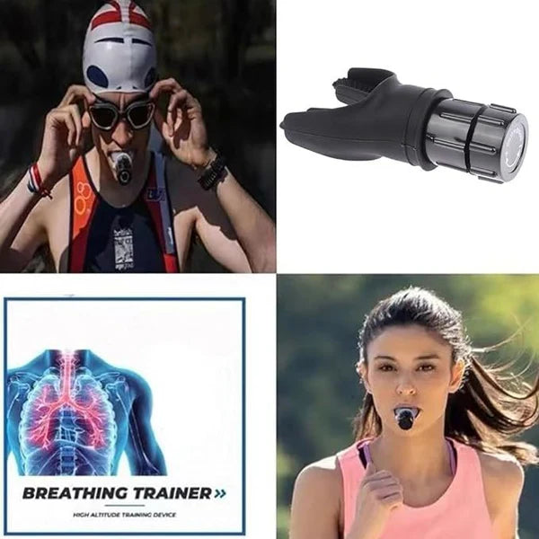 Breathing Trainer Respirator Fitness Equipment Exercise Lung Face